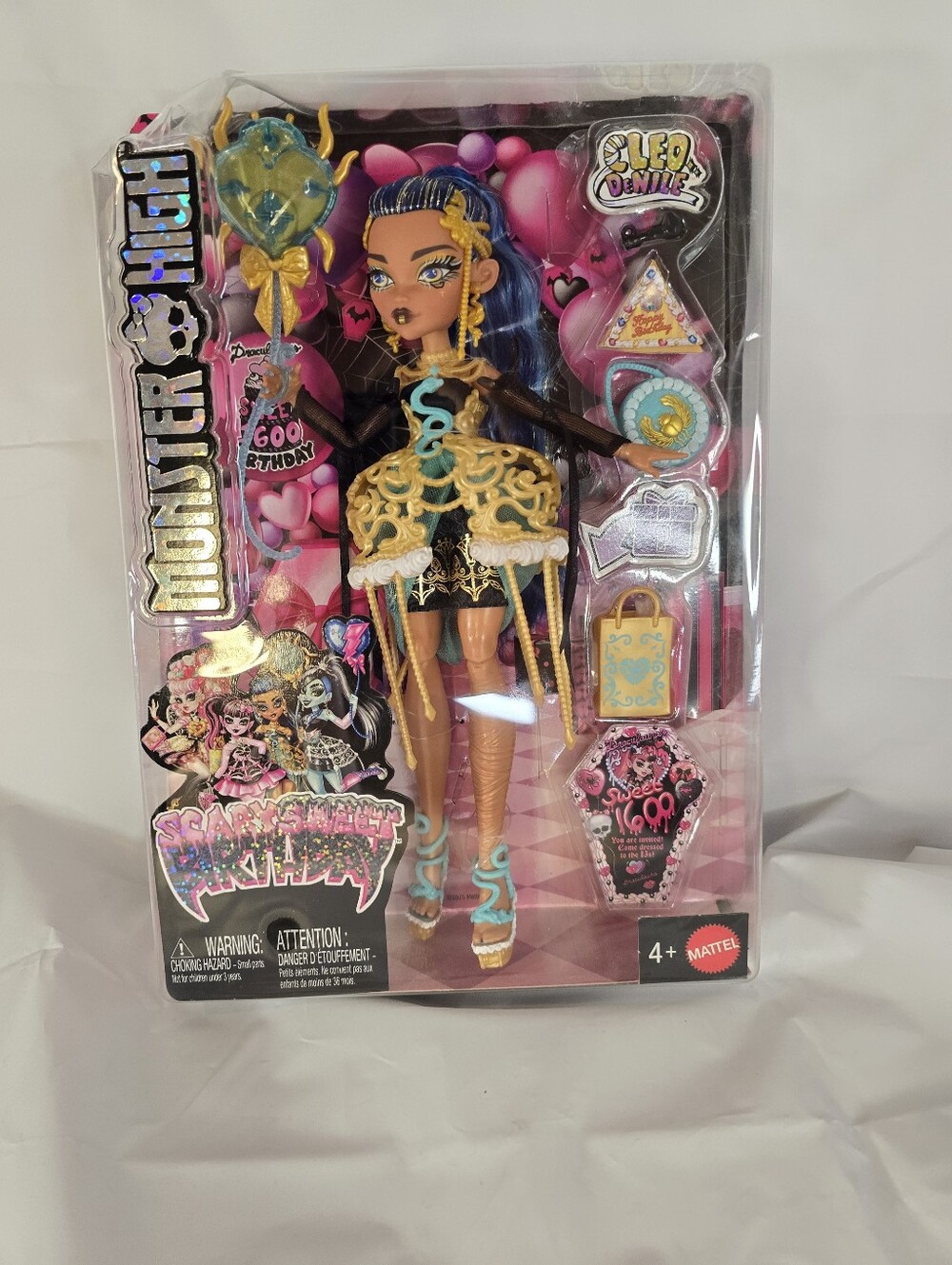 NIB Monster High Cleo De Nile Sweet Monster High Fashion Doll